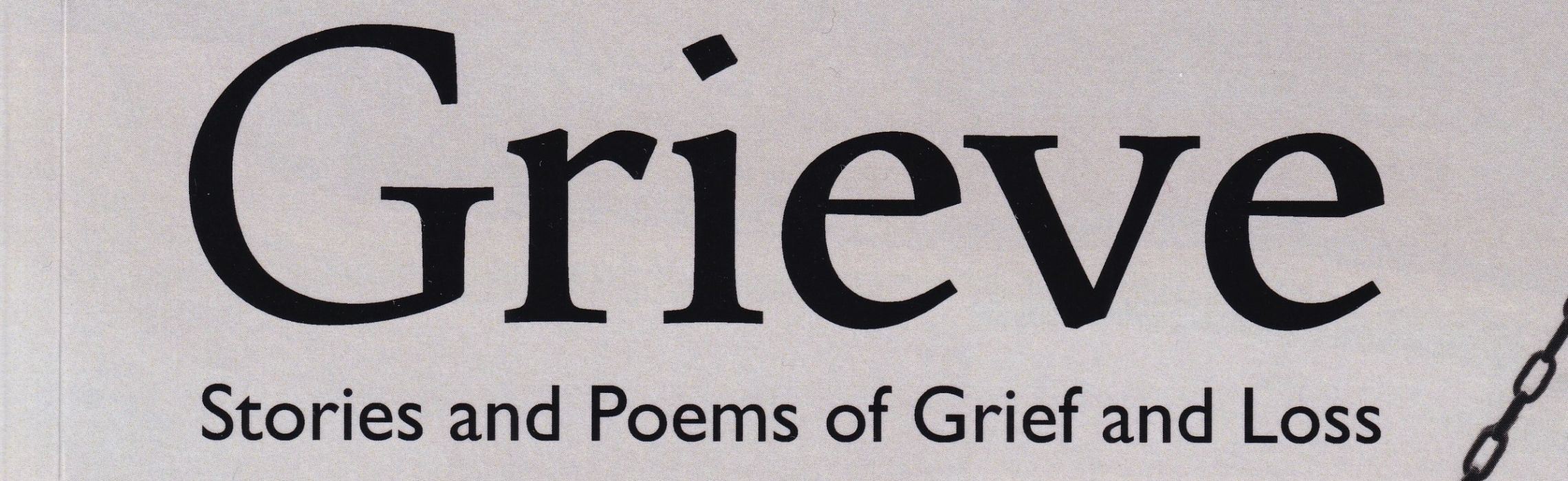 Poem in Grieve anthology